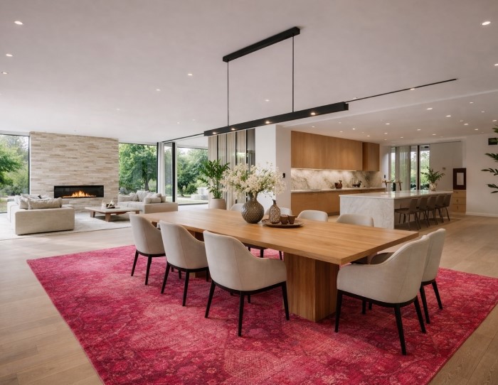 coordinating_rugs_in_open_floor_plan